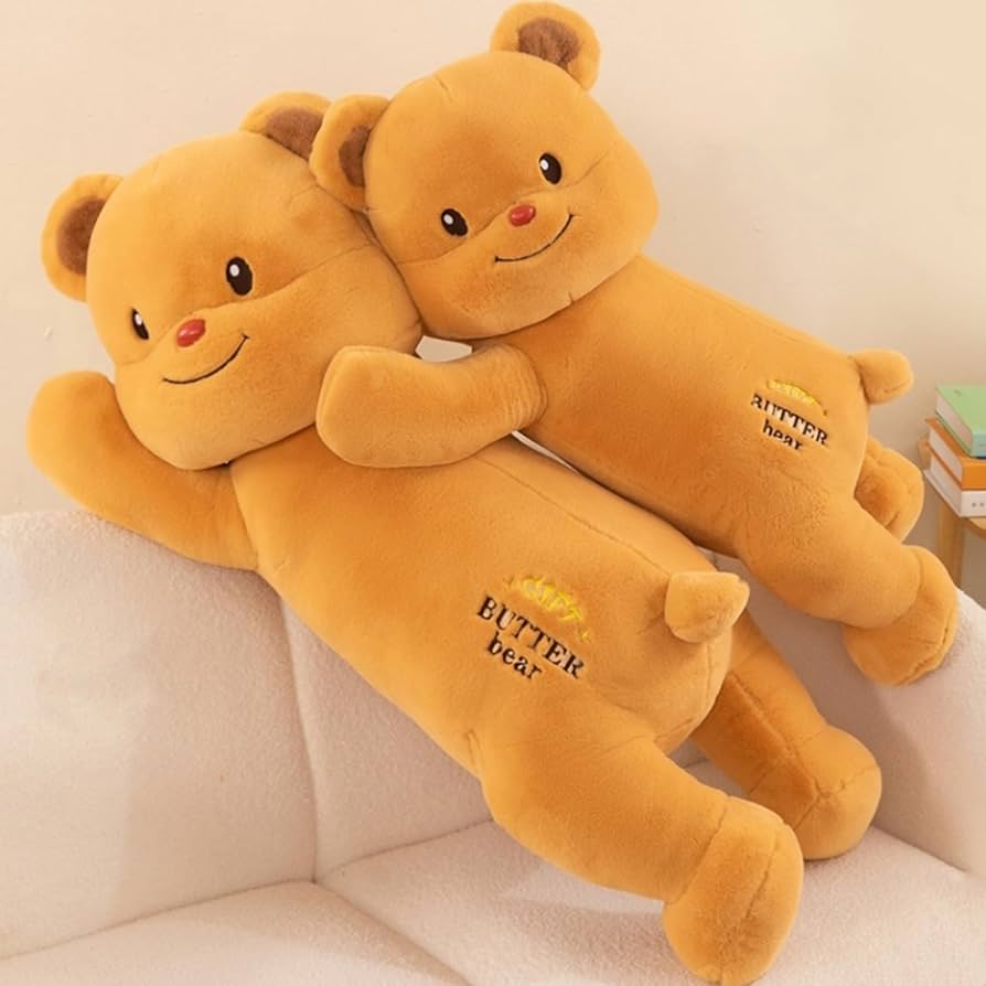 Amazon.co.jp: [Hushan] バター ベア ぬいぐるみ 各種サイズ